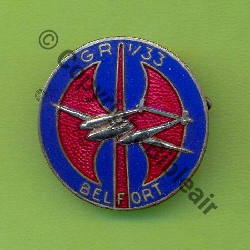 33.1 1945.53 SAL.33 GR.1.33 BELFORT  AUGIS SM Bol allonge pastille A.AUGIS LYON Dos lisse 93Eur11.09 